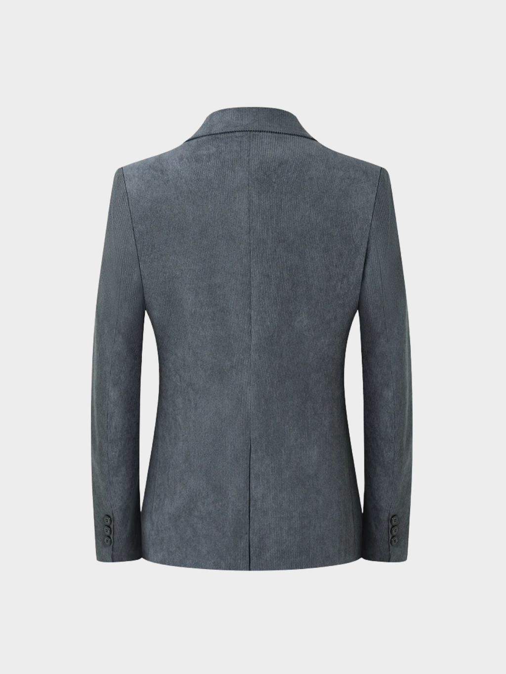 Men’s Polyester Blazer – Single-Breasted Tatting Jacket