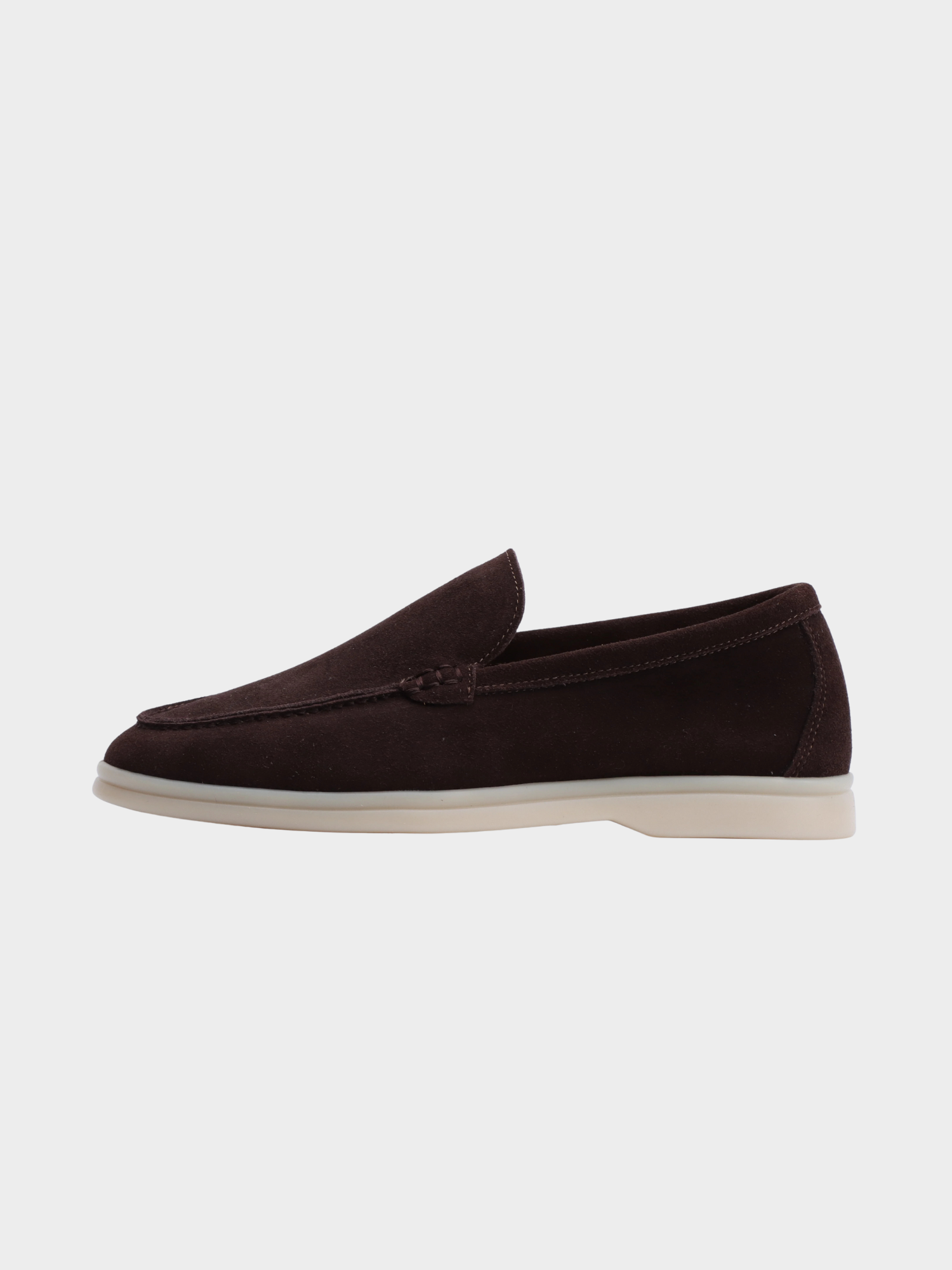 Men’s Faux Suede Loafers with Slip-On Design
