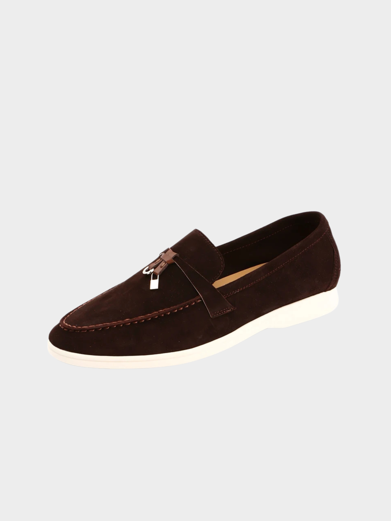 Women’s Suede Loafers with Slip-On Design