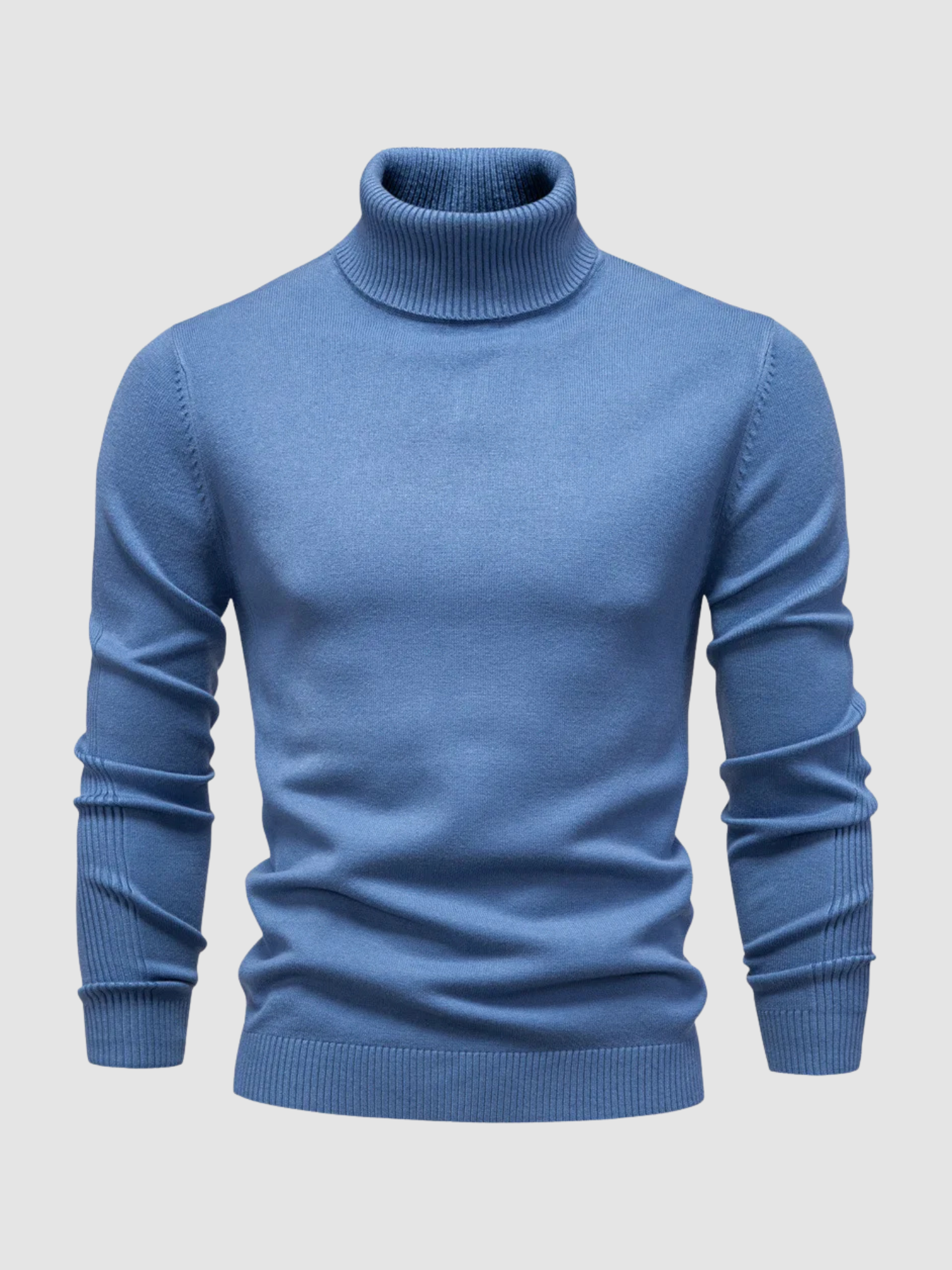 Men’s Knit Turtleneck Pullover Sweater