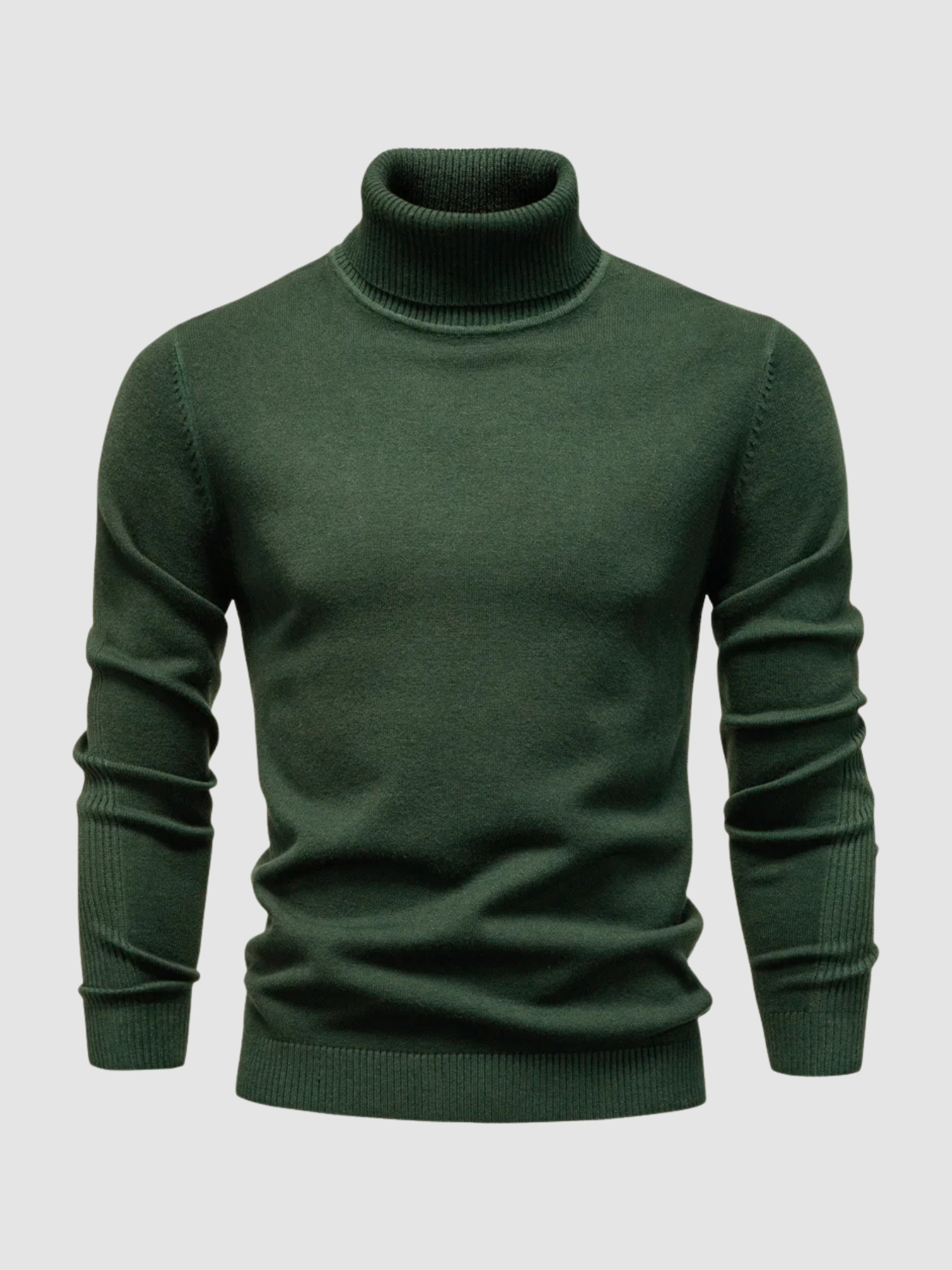 Men’s Knit Turtleneck Pullover Sweater