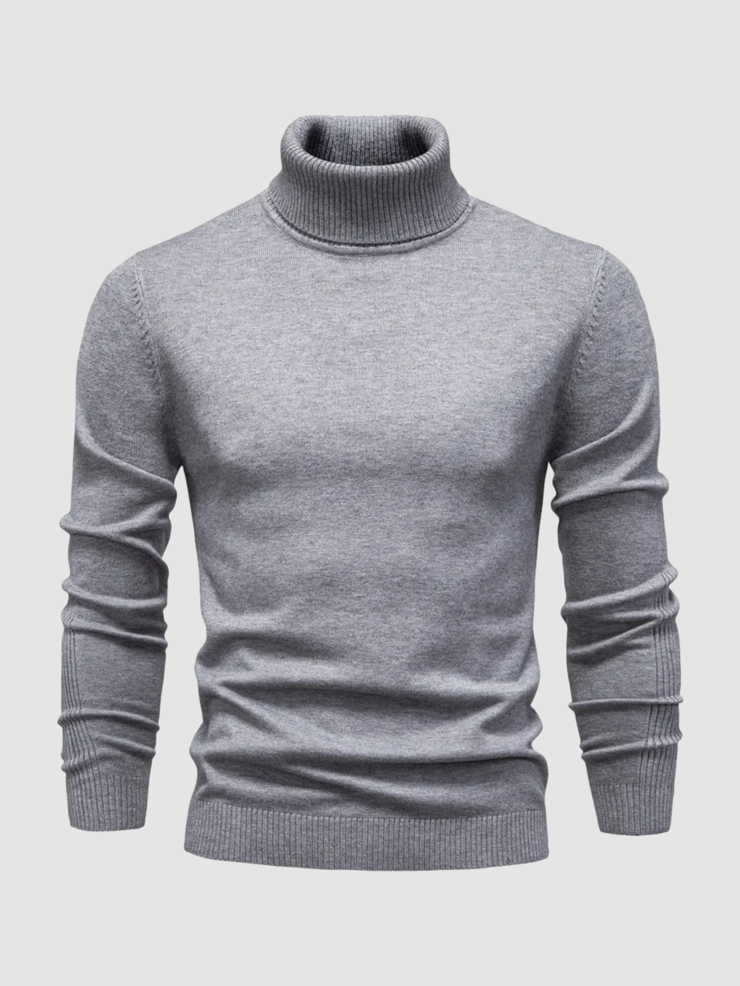 Men’s Knit Turtleneck Pullover Sweater