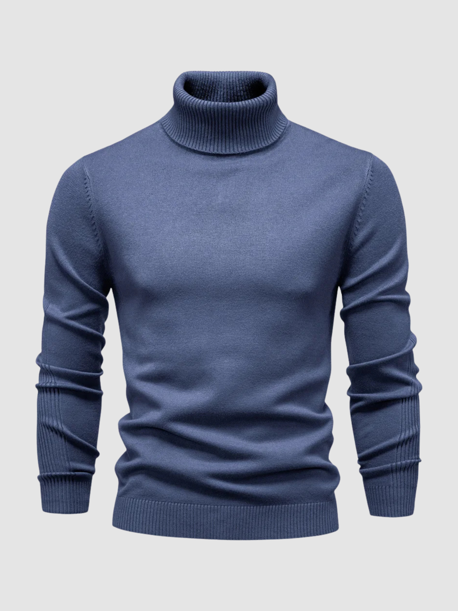 Men’s Knit Turtleneck Pullover Sweater