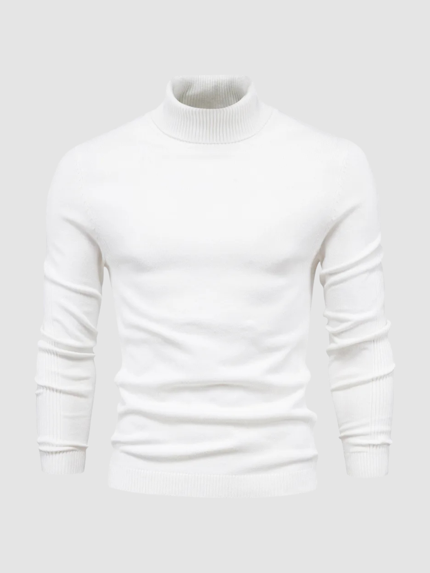 Men’s Knit Turtleneck Pullover Sweater