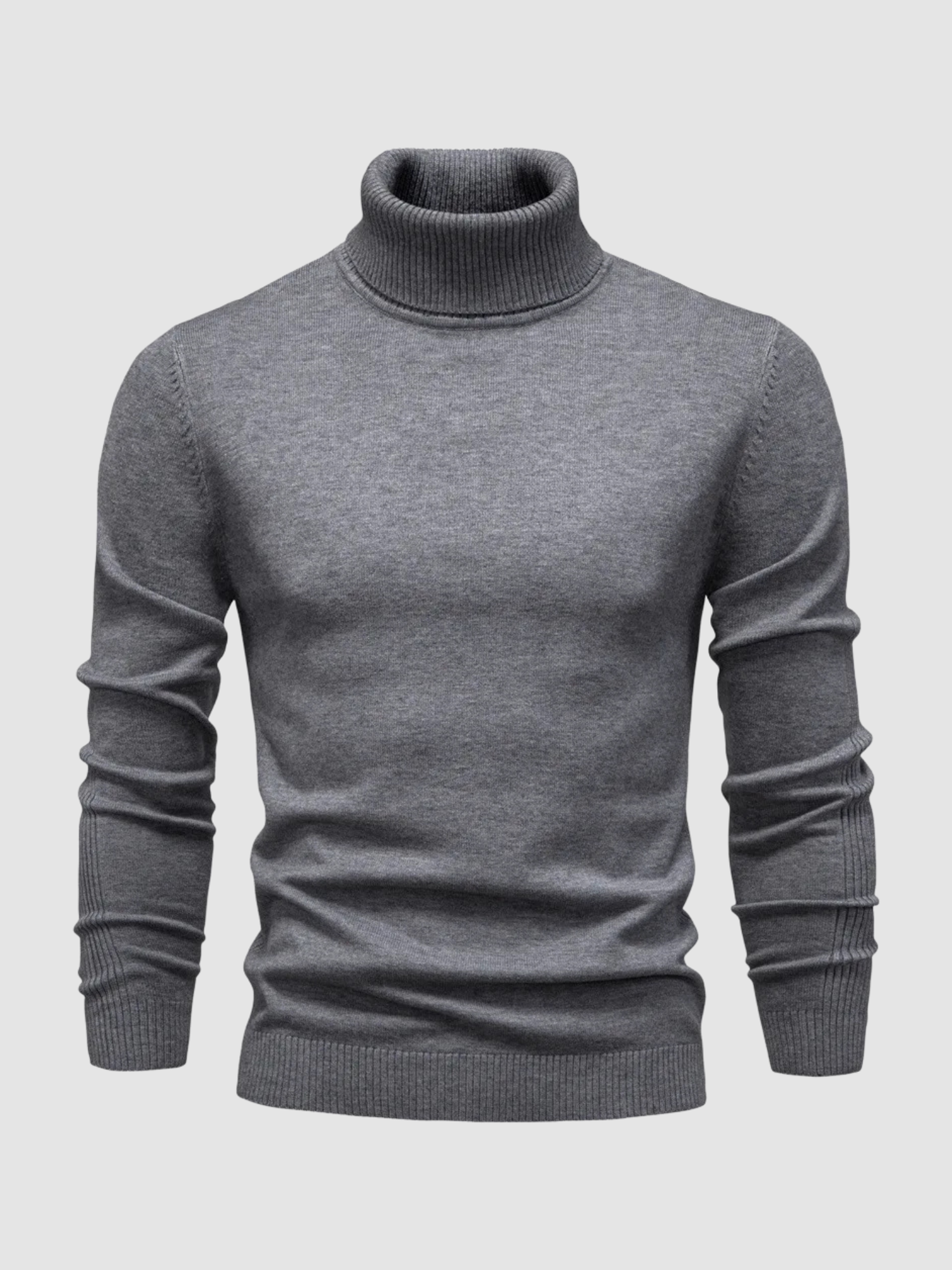 Men’s Knit Turtleneck Pullover Sweater