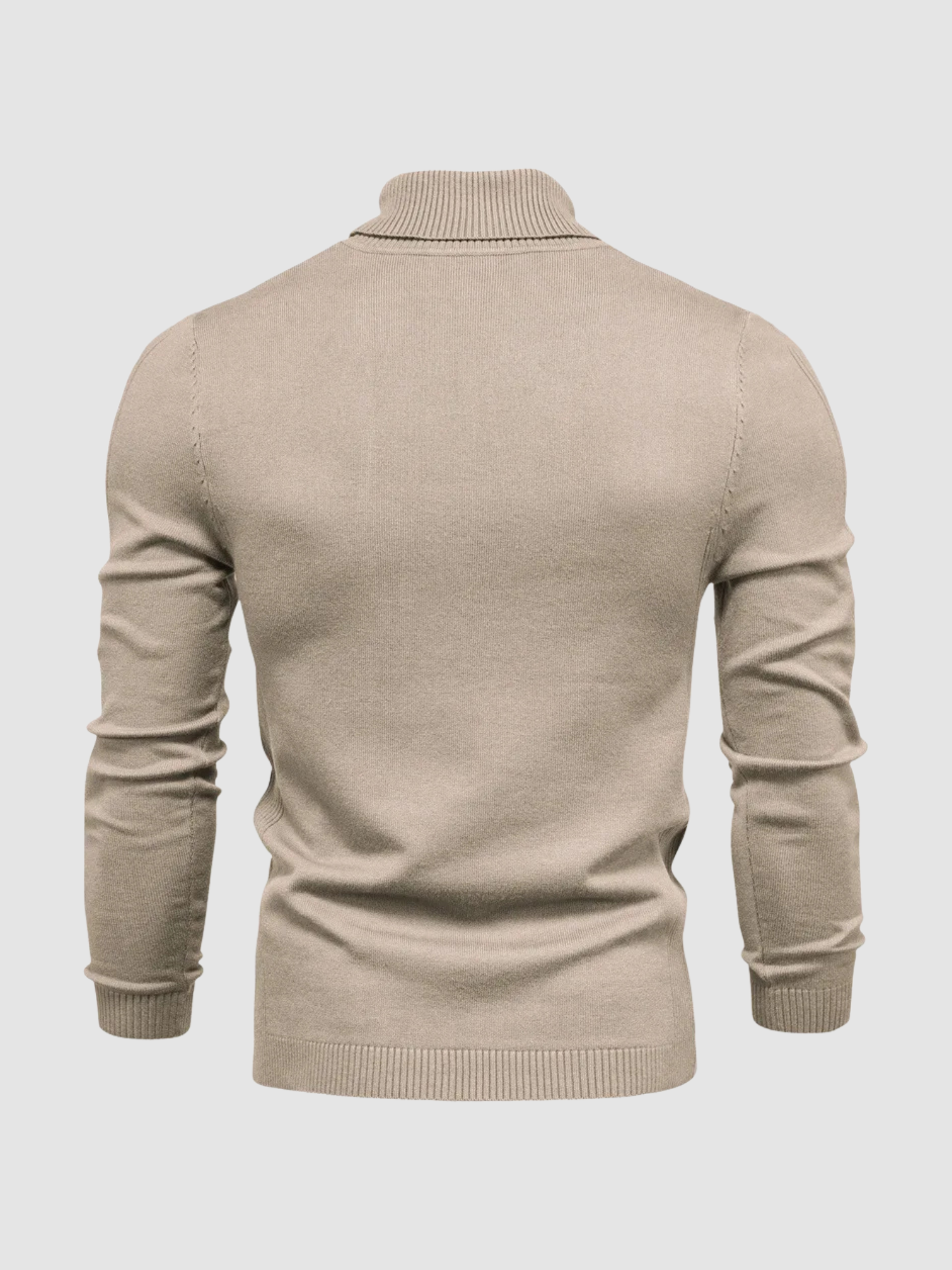 Men’s Knit Turtleneck Pullover Sweater
